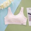 Ropa Interior para Niñas Desarrollo de la Pubertad Estudiantes de Secundaria y Preparatoria Segunda Etapa Chaleco para Niñas Sujetador Deportivo de Algodón Transpirable