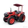 Trator Agricola de Quatro Rodas 804 Novo Modelo com Estrutura de Segurança Cultivo de Terra Agrícola Trator de Arado para Área Montanhosa Fabricante