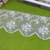 Renda Solúvel em Água, Renda de Malha, Véu Lolita, Saia, Acessórios de Decoração para Roupas, Renda Bordada de Seda de Leite