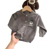 Suéter Nuevo para Bebé, Tejido para Niños Recién Nacidos, Cárdigan de Primavera y Otoño, Top para Niñas