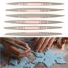 Set Combinado de Herramientas para Esculpir y Hornear Coloridas Molde para Esculpir Pasteles de Fondant Herramientas para Dar Forma a Pasteles en Stock