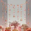 Decoración de fondo para fiesta de cumpleaños de producto nuevo transfronteriza para 16, 18, 30 años, números de estrella coloridos, suministros de pancarta de cumpleaños