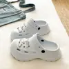 Sandalias de verano para mujer, ligeras y duraderas de EVA, zuecos cerrados de punta redonda, exquisitos y dulces, de suela gruesa