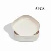 Plato para Escupir Huesos Transfronterizo Plato para Bocadillos Mesa de Comedor Plato para Huesos Hogar Plástico Escritorio Plato para Basura Plato para Escupir Huesos Plato Plato para Huesos
