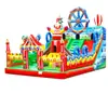 Castillo inflable grande de centro comercial, atrio exterior, castillo travieso para niños, puesto de fábrica de castillos, plaza de trampolín, puesto de equipo de diversión