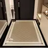 Tapete de Piso para Porta de Entrada PVC Lavável Sem Lavagem Resistente à Sujeira Cortável Tapete de Porta Tapete de Pé para Entrada Impermeável Tapete para Sala de Estar Corredor