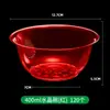 Taza Desechable para Vajilla de 300ml Plástico Duro Ps Cristal Transparente Tazón para Hot Pot Sopa Arroz Plato Set de Vajilla