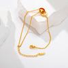 Pulsera de acero de titanio con números romanos de lujo ligero estilo ins coreano, moderna y versátil, personalizada con colgante de diamante.
