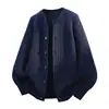 Novos cardigans de outono e inverno, suéteres de tricô, padrões de trança para homens e casais, estilo old money moderno, atacado de fábrica transfronteiriço