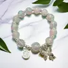 Atacado Pulseira Flor Explosão Margarida Super Fada Joias com Contas Pulseira Feminina de Alto Padrão Joia de Mão Transfronteiriça Pequenos Produtos de Yiwu