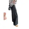 ¡Wan oro aceite producto único~! Pantalones anchos simples y versátiles para mujer, nueva colección otoño 2026, con mucha caída, holgados y casuales