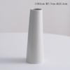 Vaso Decorativo Cerâmico Branco Nórdico Simples Shumen Tulipa Sala de Estar Mesa de Centro Entrada Ornamentos de Flores Ornamentos de Flores
