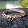 Collar con remaches Fadou para perros, productos para bulldog británico agresivo, cadena para perros, anillo para el cuello, anillo antimordeduras para perros, collar con anillo para el cuello
