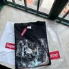 Camiseta Malcolm X 25Ss Marca Trendy Europea y Americana Foto de Personaje Camiseta de Manga Corta Algodón Puro para Hombre y Mujer Manga Media Pareja