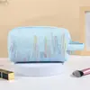 Nova Bolsa de Maquiagem Combinada Portátil para Viagem Bolsa de Maquiagem de Grande Capacidade Bolsa de Armazenamento de Maquiagem Atacado Bolsa de Lavar