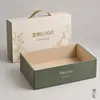 Venta Directa de Fábrica Caja de Regalo de Fruta Portátil Caja Vacía en Stock Empaque de Alta Calidad Engrosada Ecológica Artesanía Exquisita