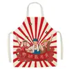 Labor Gloriosa Era Dibujos Animados Padre-Hijo Tela Sin Mangas Impermeable Resistente al Aceite Delantal Personalidad Puesto Cotizaciones Overol de Cocina
