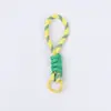 Huayang combinación de colores cordón anudado para teléfono móvil cordón corto tejido creativo llavero para funda de teléfono móvil cuerda desmontable anti-pérdida