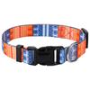 Collar para Mascotas de Venta Caliente Transfronterizo Impreso Digitalmente Ajustable Correa para Perro Cuello Estilo Multipatrón Decorativo Anti-Pérdida