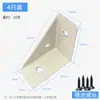 Soporte Triangular Engrosado Fijo en Ángulo Recto de 90 Grados Soporte de Ángulo de Hierro Soporte Colgante para Gabinete Herramienta de Refuerzo para Estante Soporte de Soporte para Estante