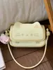 Bolso pequeño de estilo dulce y femenino para las axilas para mujer, nuevo y lindo bolso de gatito 2026, bolso cuadrado pequeño, bolso cruzado de moda para principios de primavera