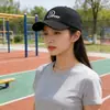 Gorra de Béisbol Deportiva de Estilo Nuevo con Visera Corta y Bloques de Color, Transpirable para Todas las Estaciones con Corona Suave para Hombres y Mujeres, Sombrero para el Sol para Exteriores, Transfronterizo