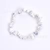 Pulsera de grava de cristal natural griego transfronterizo de Amazon ágata jade pulsera de piedra irregular joyería al por mayor