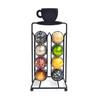 Suporte de Cápsulas de Café Vertuoline Doméstico para 16 Cápsulas Grandes, Rack de Armazenamento Criativo, Rack de Ferro Forjado, Prateleira de Armazenamento