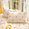 Funda de almohada de algodón puro, pieza individual, paquete doble de algodón puro, funda de almohada estampada para cuatro estaciones, 48 cm x 74 cm, funda interior para núcleo de almohada, pieza individual