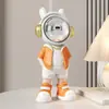 Figura popular de astronauta para oficina, estudio, escritorio y decoración del hogar, artesanía de resina de astronauta