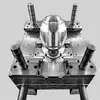 Moldagem em Casca Molde de Injeção Estrutura de Molde Capacete de Segurança Equipamento de Proteção Molde Concha de Equipamento de Proteção Processamento de Moldagem de Plástico Molde