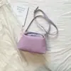 Bolsa Transversal Woven Dumpling Bag Nova Tendência 2026 Bolsa Almofada Versátil Simples Feminina Bolsa de Ombro para Lancheira