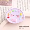 Accesorios de Resina para Manualidades de Dibujos Animados Placa de Pintura con Pigmento de Color Sólido Gel de Crema Pinza para el Cabello Hecha a Mano Funda para Teléfono Móvil Hebilla de Zapato Accesorios