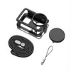 Adequado para Capa de Silicone Dji Osmo Action6 Capa Protetora de Silicone Preta Acessórios para Câmera Esportiva Action6