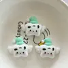 Asas e Estrelas Desenho Animado Fofo Acessórios de Resina DIY Cola de Chantilly Grampos de Cabelo Feitos à Mão, Bolsas, Elásticos de Cabelo, Materiais para Corda de Cabelo