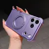 Soporte Magnético Tacto Suave Adecuado para Apple 17ProMax Tacto Premium 16Pro Anillo 15 Pareja 13 Funda de Teléfono 14