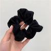 Elástico de cabelo de cetim de alta qualidade para coque/rabo de cavalo, celebridade da internet da Coreia do Sul 2022, corda de elástico de cabelo elegante, acessórios simples para coque feminino