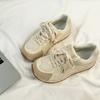 Zapatos Casual Deportivos para Mujer Estilo Retro de Gofre, Modelo Nuevo Otoño e Invierno 2026 con Forro Polar Añadido, Versátiles, Ligeros, de Suela Suave