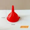 Embudo de Plástico Personalizado OEM para Dispensar Aceite, Vino, Salsa, Herramienta para Llenar Granos y Aceite, Embudo de Llenado Multicolor con Impresión de Logo