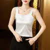 Camisola feminina 2026 verão novo design nicho top sem mangas adequado para usar sob um blazer ou como blusa base