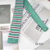 Corbata de Punto para Hombre Estilo Coreano, Plana de Moda Rayada Trendy de 6 cm de Lana, Exportación a Europa y América, Transfronteriza, en Stock
