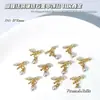 Acessórios de Unha Artística Laço de Zircônia Estilo Japonês Tendência Laço Ultra Brilhante Luxo Zircônia Pérola Diamante Decoração de Unha