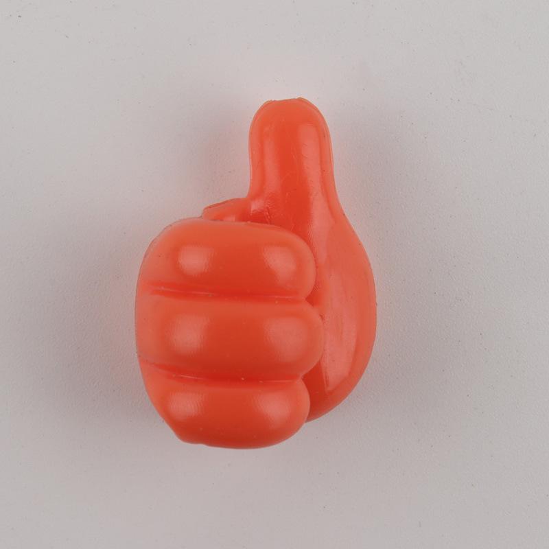 大拇指 橙色