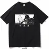 Anime japonés ropa en inglés Camiseta Navidad manga corta 2023 Navidad manga corta