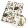 Tecido de Intertela Artesanal Fino de Poliéster Algodão ou Tecido à Prova d'Água com Estampa de Animal Zebra Coala para Patchwork,1Yc77714
