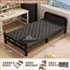 Cama Dobrável Individual Casa Dormitório Adulto Cama Simples Quarto de Aluguel Cama de Placa Dura Cama de Ferro Portátil Cama de Acompanhante Cama de Almoço