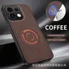 Aplicable a OPPO Reno16PRO 16F 15F 14F Funda Magnética para Teléfono A6C A5X Funda de Tela Técnica con Grano de Cuero
