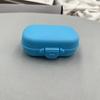 Estuche Plegable de Plástico para Gafas de Lectura del Fabricante, Caja Oculta con Botón, Caja Mini Pequeña Rosa, Caja de Almacenamiento Colorida, Estuche Portátil para Gafas