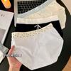 Ropa Interior Niñas Algodón Puro 2025 Nuevo Estilo 10A Algodón Entrepierna Antibacteriana Calzones de Mujer Verano Delantero Extendido Respetuoso con la Piel