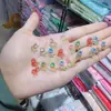Decorações de Arte de Unha de Tartaruga Glow-In-The-Dark Tendência Resina Strass Acessórios para Unhas Materiais DIY Pequenos Acessórios